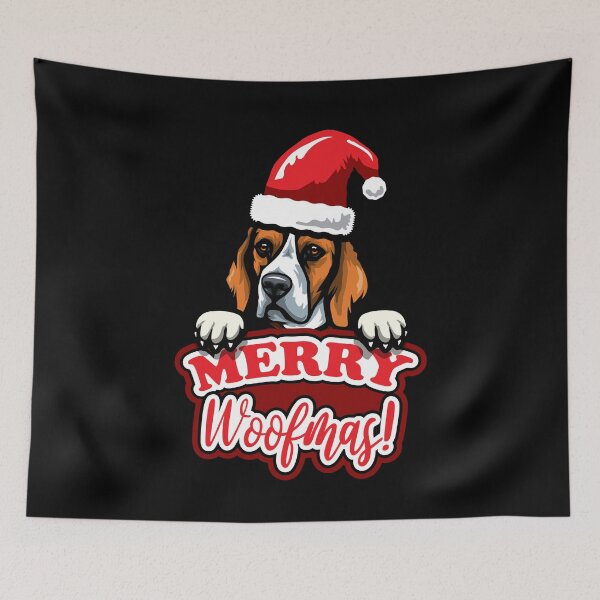 Item preview, Christmas Santa Beagle designed and sold by IPRINT Clothing.