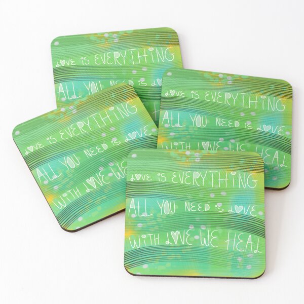 Item preview, Love Is Everything Green Yellow designed and sold by evastina.