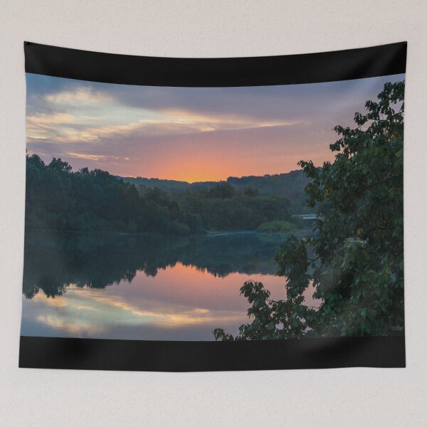 Item preview, October Sunrise Lake Springfield designed and sold by mljdwhite.