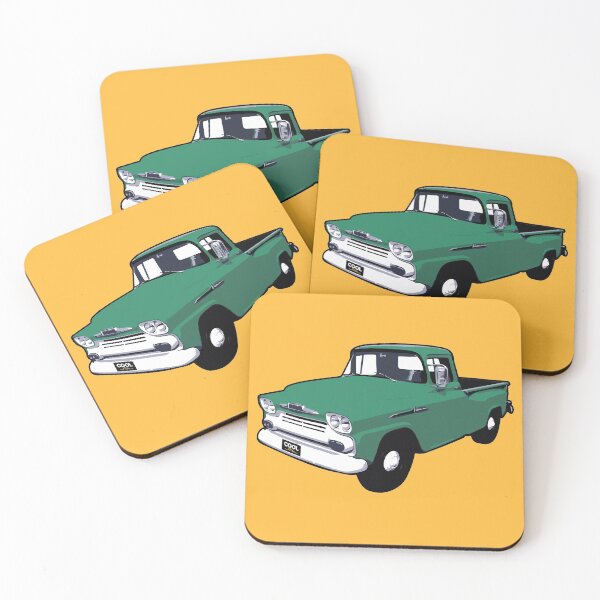 Item preview, 58-59 Green C Truck designed and sold by CoolRide.