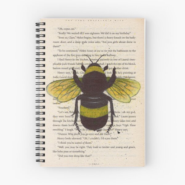 Item preview, Bumble Bee Illustration / Painting, Vintage Book Page Print, Insect Illustration  designed and sold by R Bex.