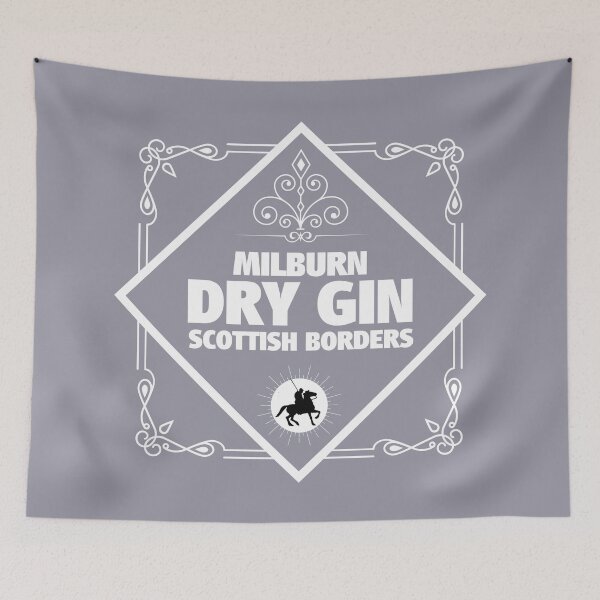 Item preview, MILBURN GIN Label | Border Reivers designed and sold by yourscotborders.