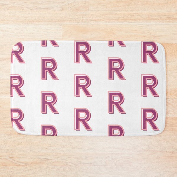 Item preview, pink and purple R letter designed and sold by charlyj___.