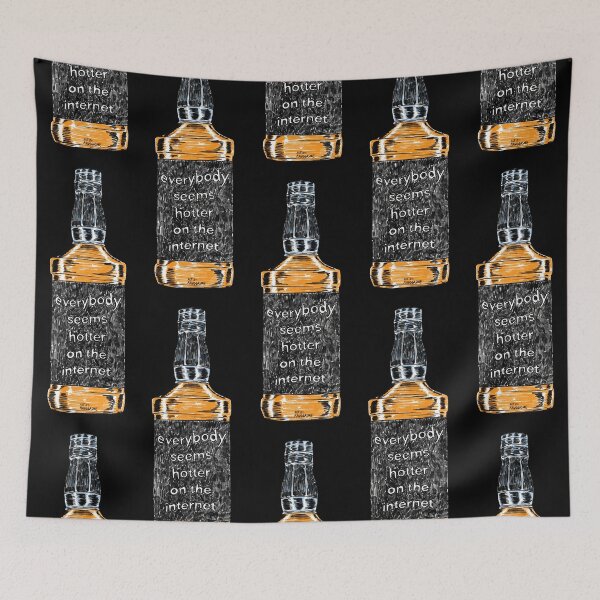 Item preview, Everybody Seems Hotter on the Internet (Black) designed and sold by Ranggasme.