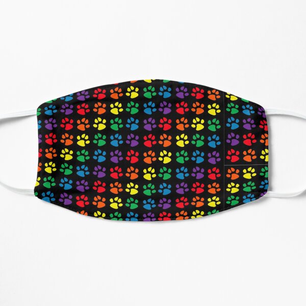 Pup Paw Pride Flache Maske