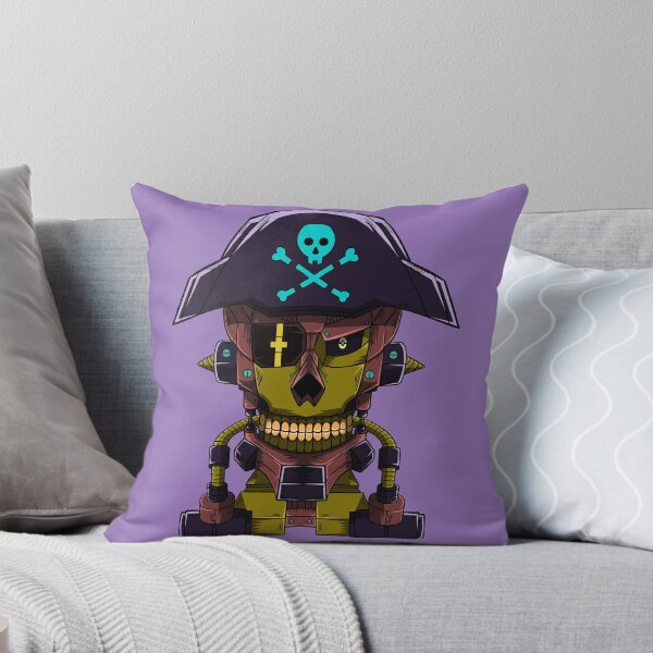 Item preview, Pirate Skull Robot designed and sold by papererwin.
