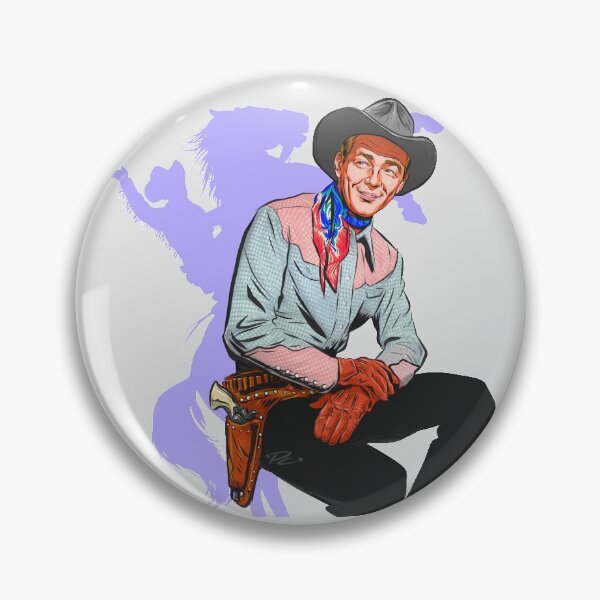 Item preview, Roy Rogers - An illustration by Paul Cemmick designed and sold by TIGERDAVER.