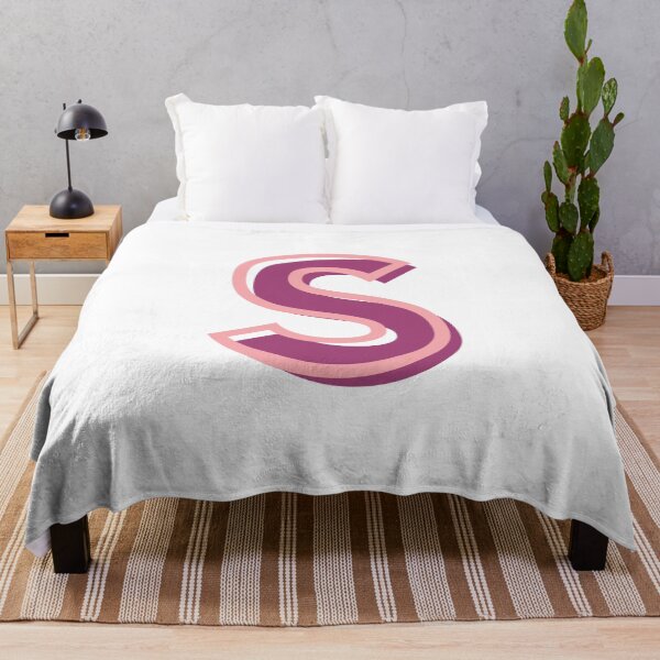 Item preview, pink and purple S letter designed and sold by charlyj___.