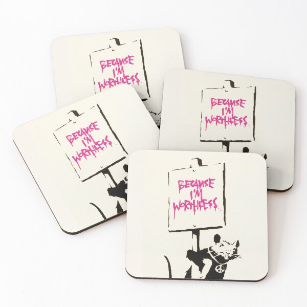 Item preview, BANKSY Because I am Worthless designed and sold by WE-ARE-BANKSY.