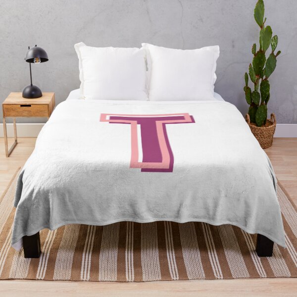 Item preview, pink and purple T letter designed and sold by charlyjovic.