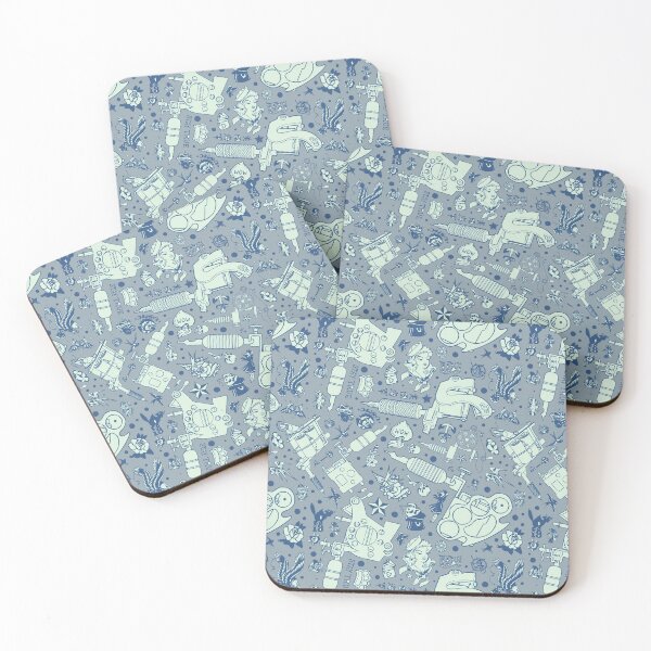 Item preview, Tattoo Pattern Icy Palette designed and sold by Jarrod Vandenberg.