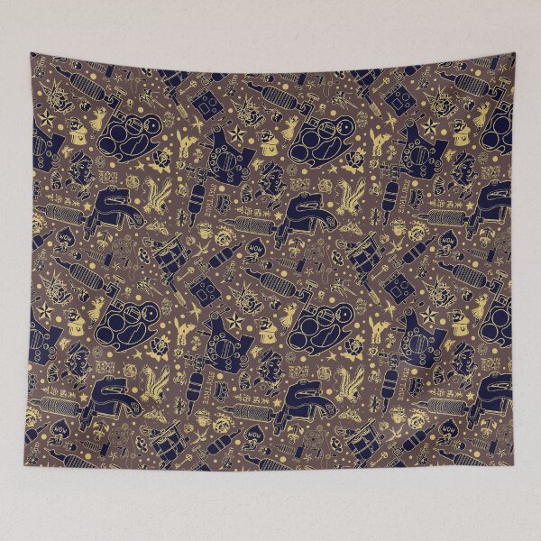 Item preview, Tattoo Pattern Vintage Style designed and sold by Jarrod Vandenberg.