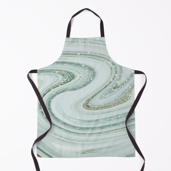 Item preview, Glitter Effect Sparkly Marbled Swirly Light Blue pattern designed and sold by WOW TeesAndThings.