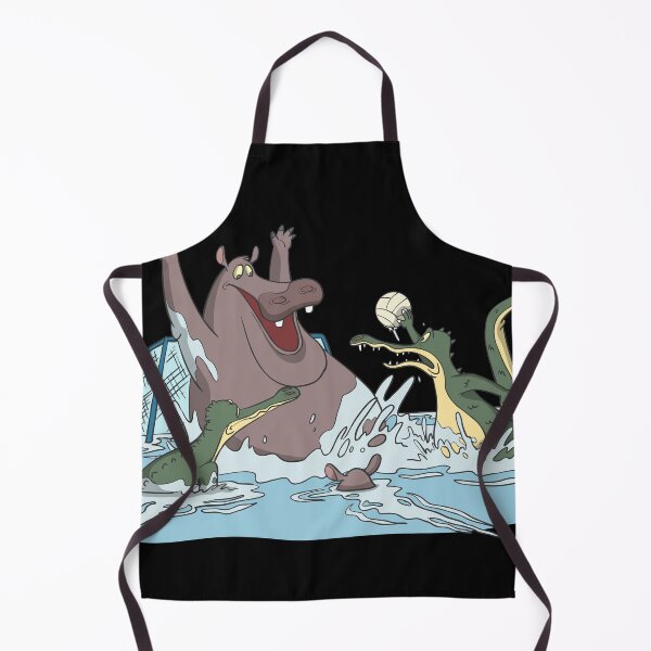 Item preview, Crocodiles at water polo with toss throw designed and sold by Monkey Ful.
