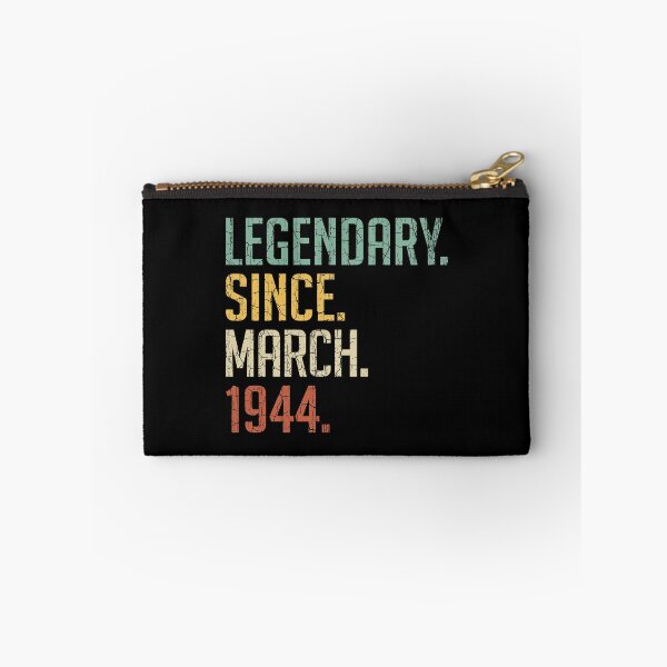 Item preview, Legendary Since March 1944 77th Birthday Gift 77 Years Old Vintage March 1944 designed and sold by Takatv.