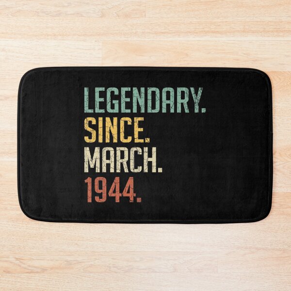 Item preview, Legendary Since March 1944 77th Birthday Gift 77 Years Old Vintage March 1944 designed and sold by Takatv.