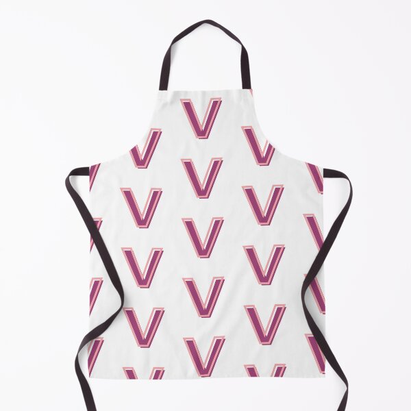 Item preview, pink and purple V letter designed and sold by charlyjovic.