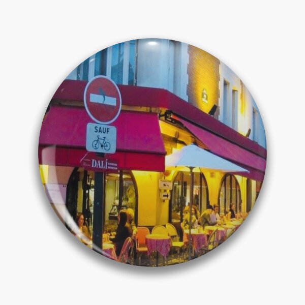 Item preview, Outside a Cafe in Montmartre designed and sold by WordenJin.