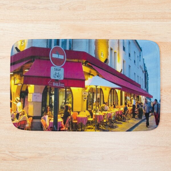 Item preview, Outside a Cafe in Montmartre designed and sold by WordenJin.