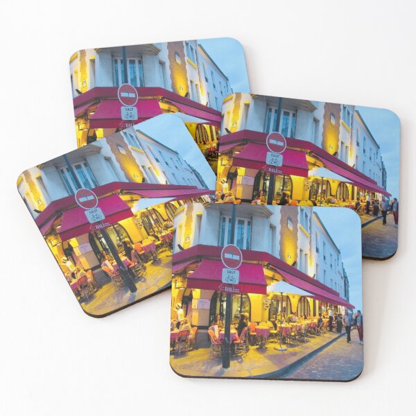 Item preview, Outside a Cafe in Montmartre designed and sold by WordenJin.