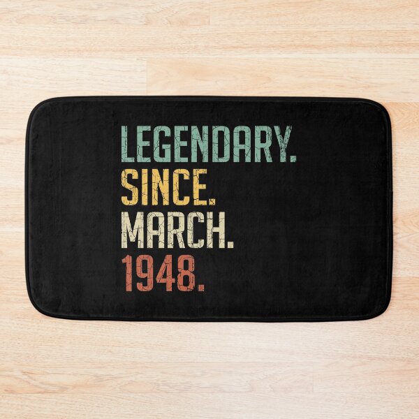 Item preview, Legendary Since March 1948 73rd Birthday Gift 73 Years Old Vintage March 1948 designed and sold by Takatv.