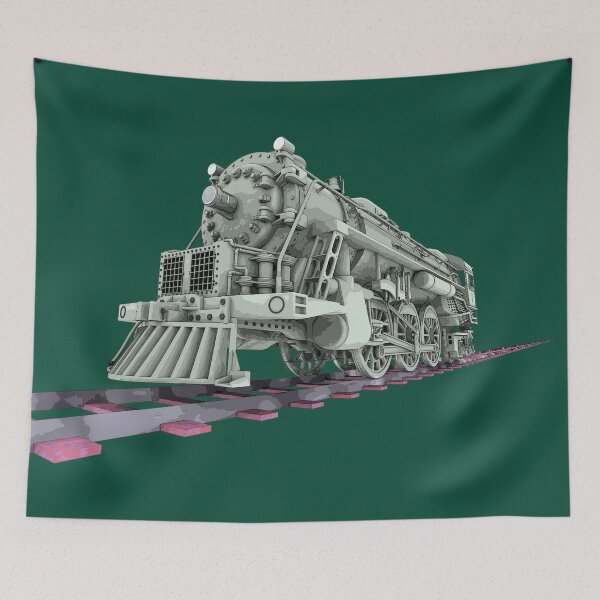 Item preview, Locomotive, steam locomotive, railroad, train designed and sold by MIRO3D.