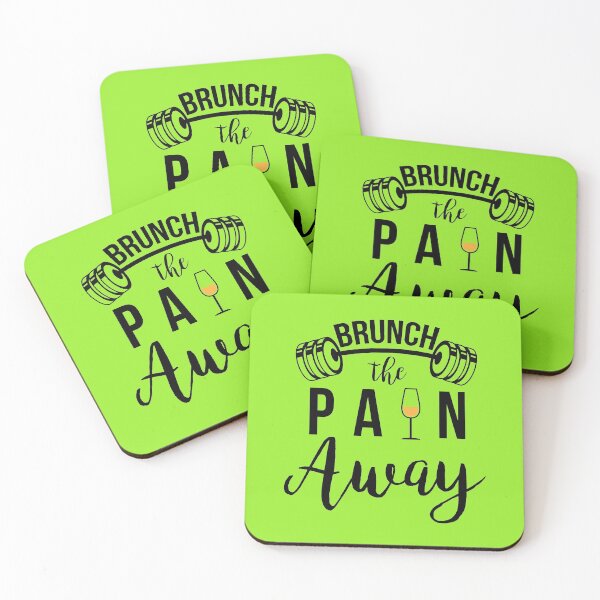 Item preview, Brunch Pain Away - Funny Fitness Gifts Ideas designed and sold by Sugar-Magnolia.