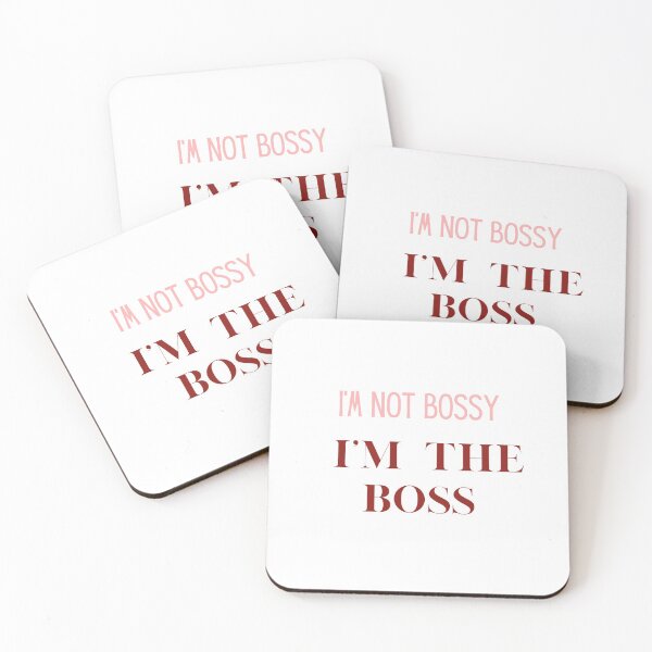 Item preview,  I'm not bossy, I'm the boss (burgundy, rose) designed and sold by FourNuns.