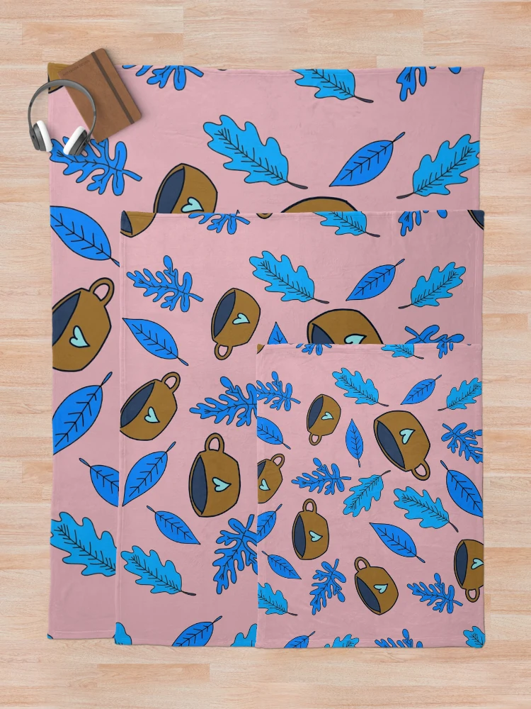 Thumbnail 5 of 6, Throw Blanket, Fall Patterns designed and sold by Puffoo.