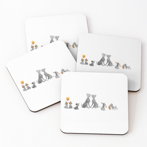 Item preview, Dogs Inspired Silhouette designed and sold by ShadowsInspired.