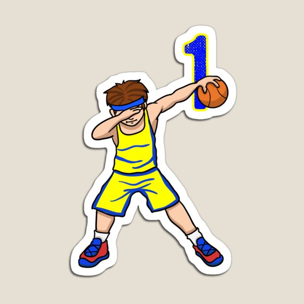 Cool Basketball Baller Bball Player Number 27 Blue White Team School  League Sports Tournament Sticker by VollLaser