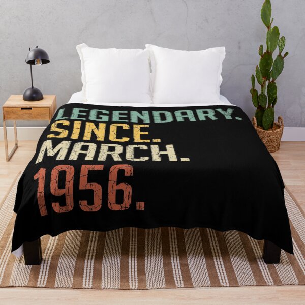 Item preview, Legendary Since March 1956 65th Birthday Gift 65 Years Old Vintage March 1956 designed and sold by Takatv.