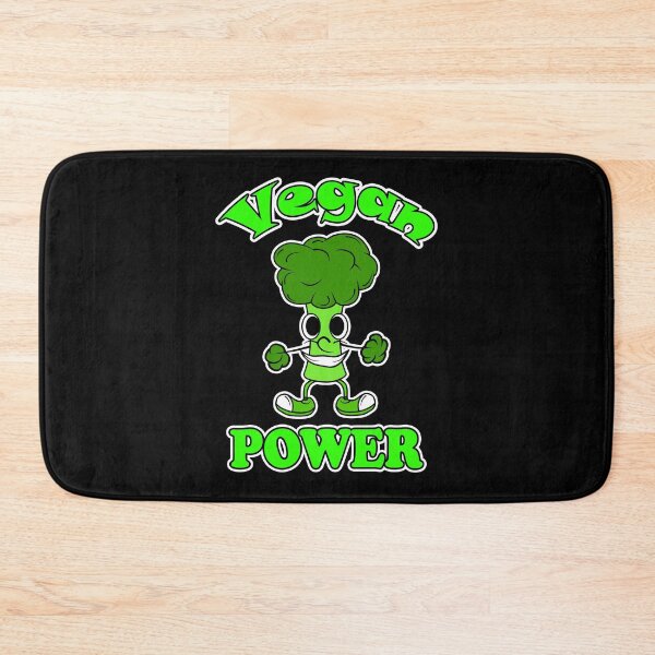 Item preview, Funny Broccoli Vegan Power Cartoon Illustration designed and sold by vineeth.