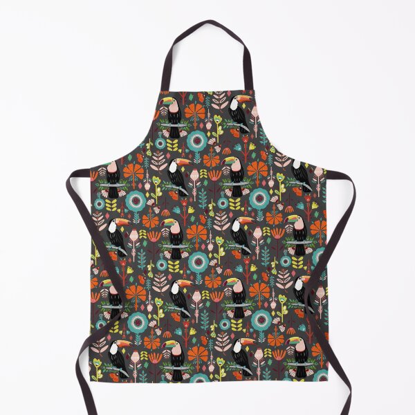 Item preview, Colorful Toucans On Grey designed and sold by TigaTiga.
