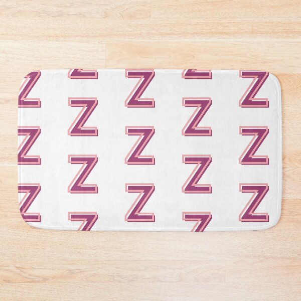 Item preview, pink and purple Z letter designed and sold by charlyj___.
