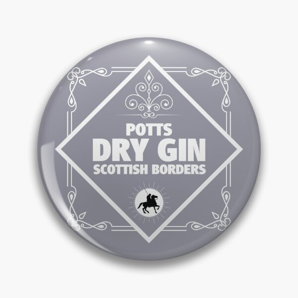 Item preview, POTTS GIN Label | Border Reivers designed and sold by yourscotborders.