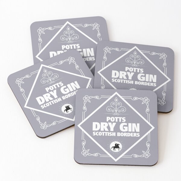 Item preview, POTTS GIN Label | Border Reivers designed and sold by yourscotborders.