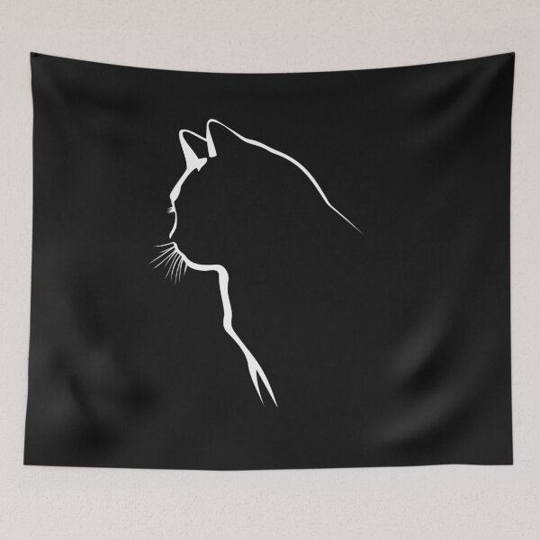 Item preview, Cat outline designed and sold by runstore.