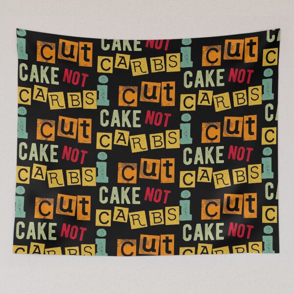 Item preview, I cut cake not carbs designed and sold by PlusAdore.