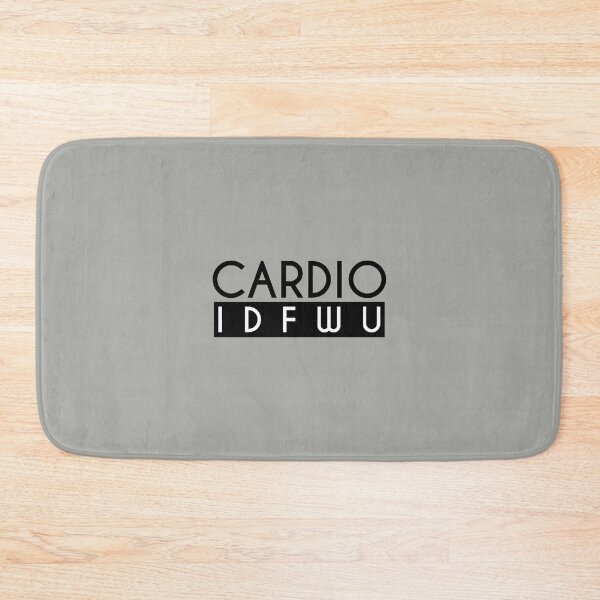 Item preview, Cardio IDFWU - Funny Sayings For Fitness Gift Ideas designed and sold by Sugar-Magnolia.
