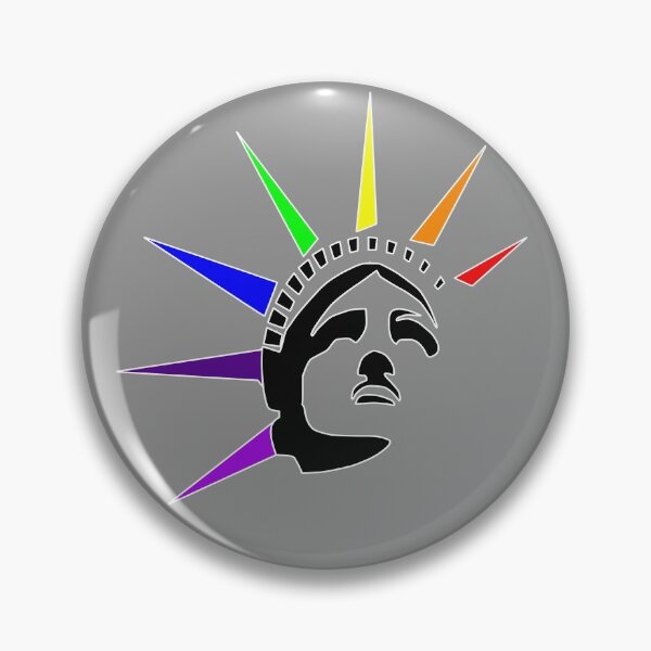 Item preview, Statue of Liberty Rainbow Crown designed and sold by Rooster Syndicate.