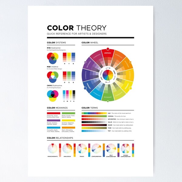 Item preview, Color Theory - US designed and sold by pennyandhorse.