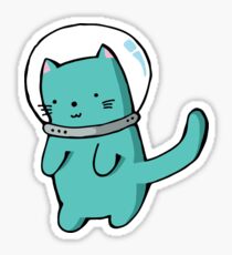 Astronaut Cat Sticker