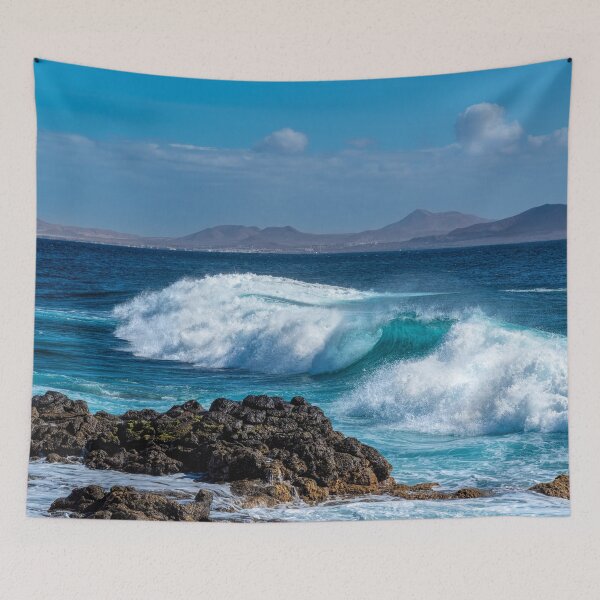Item preview, Sea waves in Playa Blanca, Lanzarote designed and sold by iCimages.net.