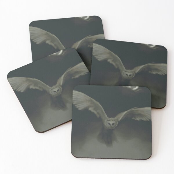 Item preview, Barn Owl in Night Fog designed and sold by RoxaneLapa.