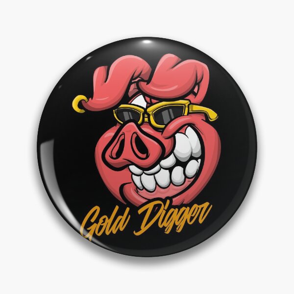 Item preview, Gold Digger Pig designed and sold by ChaseCoClothing.