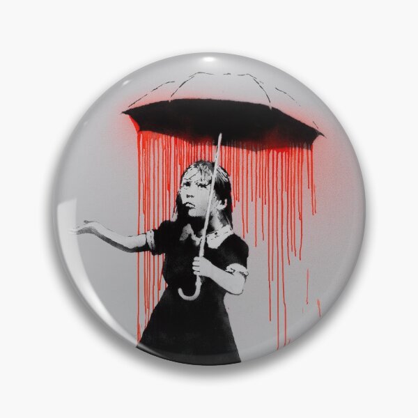 Item preview, BANKSY Nola Red - Spray Paint And Stencil Canvas 2008 designed and sold by WE-ARE-BANKSY.