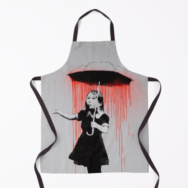 Item preview, BANKSY Nola Red - Spray Paint And Stencil Canvas 2008 designed and sold by WE-ARE-BANKSY.