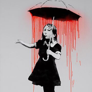 BANKSY (after) - Spray Paint Stencil on Canvas - Original