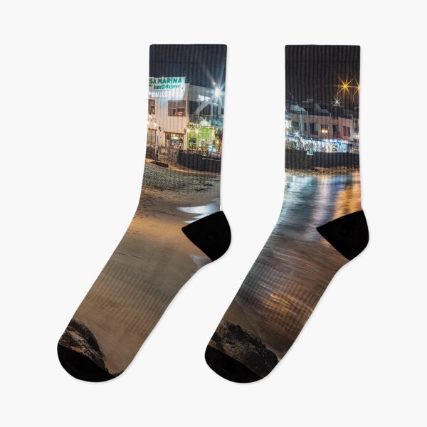 Item preview, Playa Blanca seafront in the evening. designed and sold by iCimages.net.